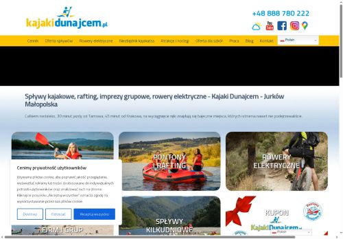 Kajaki Dunajcem